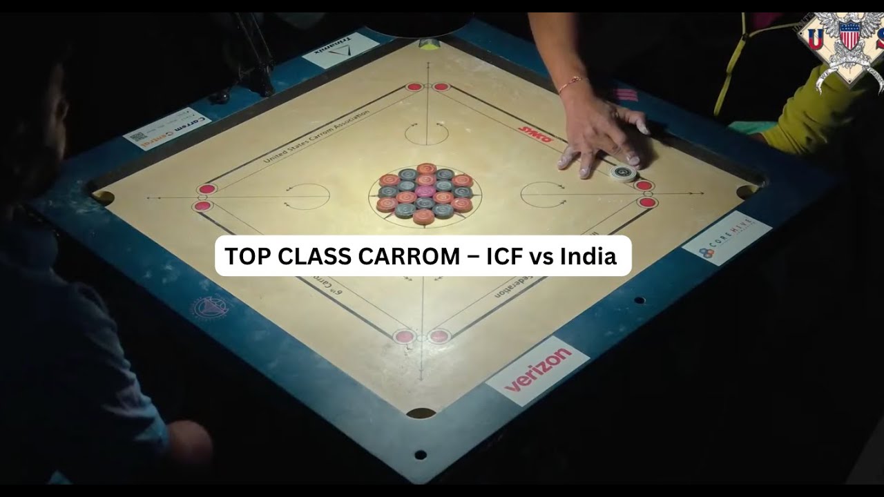 Chamil Cooray vs K Sirinivas &ndash;Team Event, Carrom World Cup
