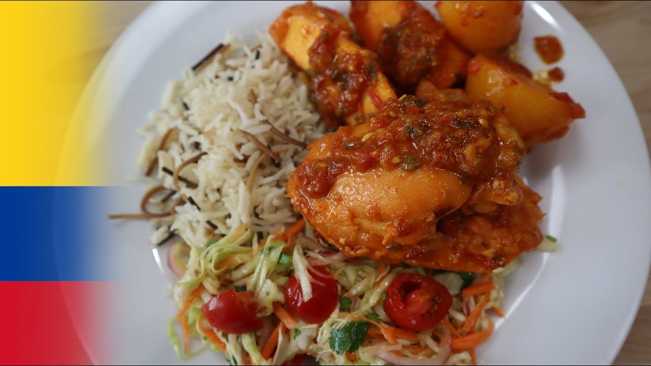 Sudado de pollo colombiano