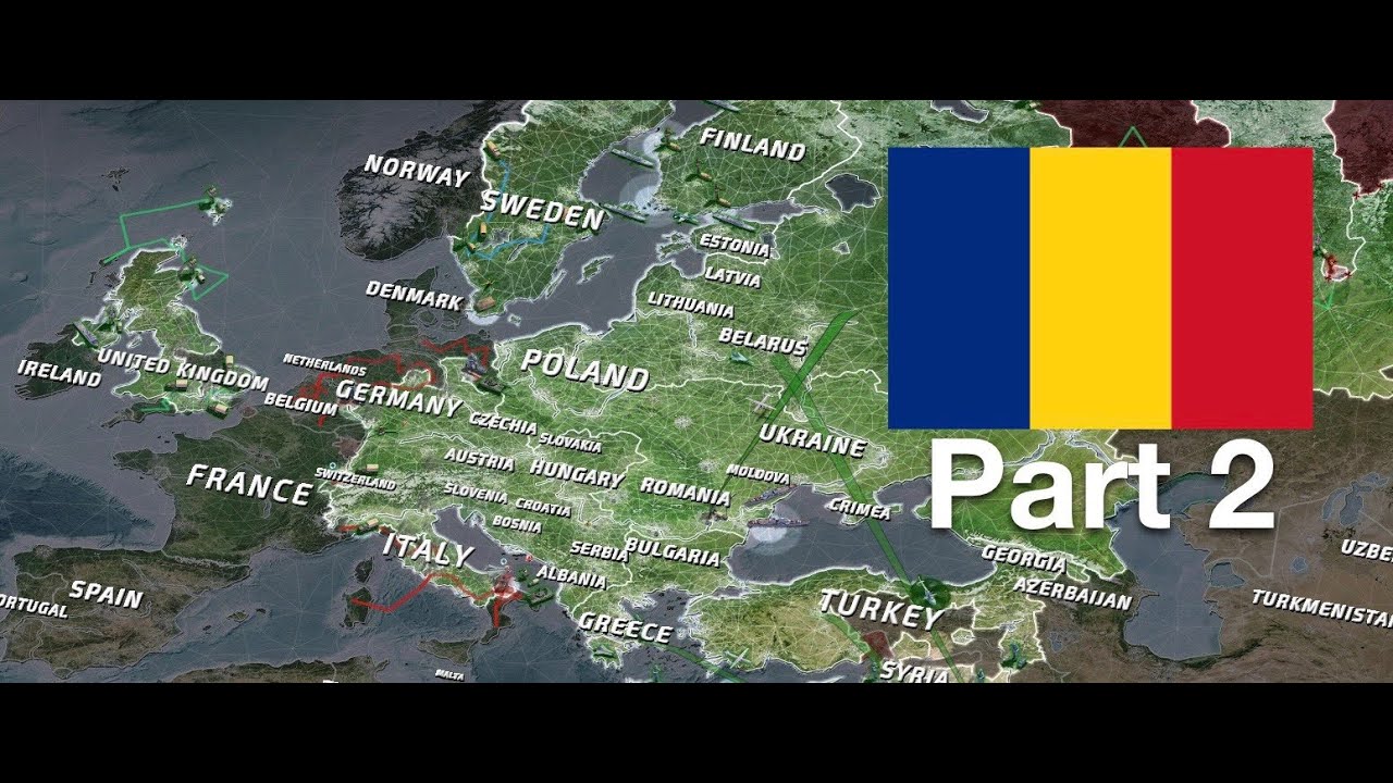 Conflict of Nations WW3 - Romanian Takeover Part 2
