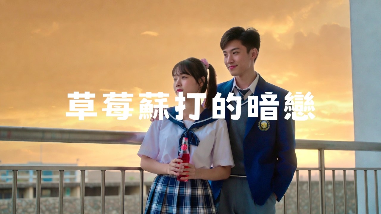 「你還記得，那年夏天校園裡的草莓蘇打嗎？🍓 | 《草莓蘇打的暗戀》Official Music Video」