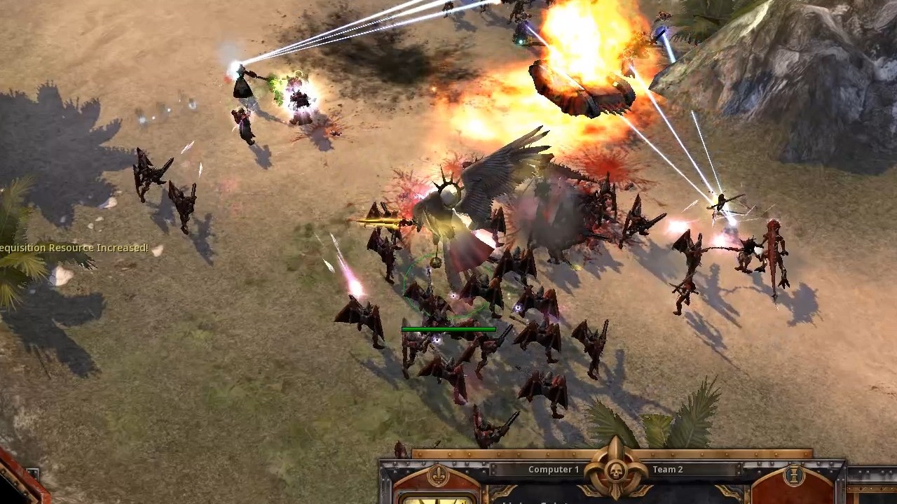 Dawn of War - Living Saint vs Dark Eldar