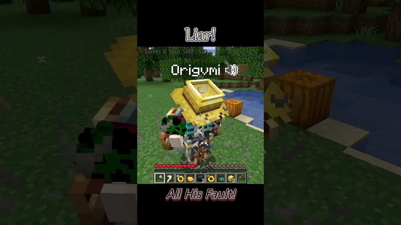 All His Fault!            [Sweet & Sour SMP] #gaming #survival #minecraft #smp #minecraftsmp