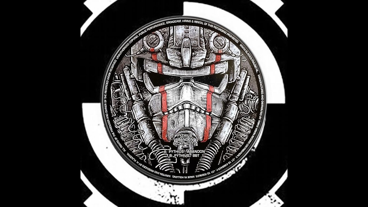 BLACKOUT MUSIC [ BLCKTNL012 : PYTHIUS - abandon - ] drum and bass
