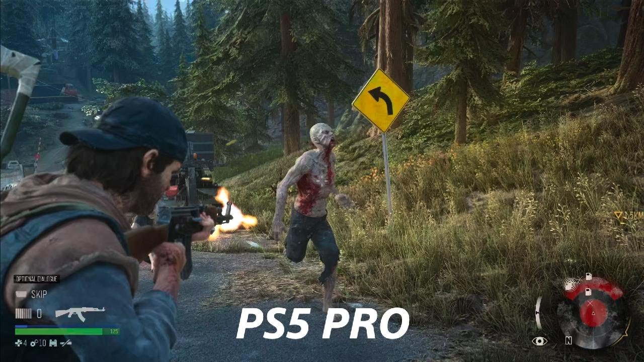 Days gone remastered PS5 PRO gameplay