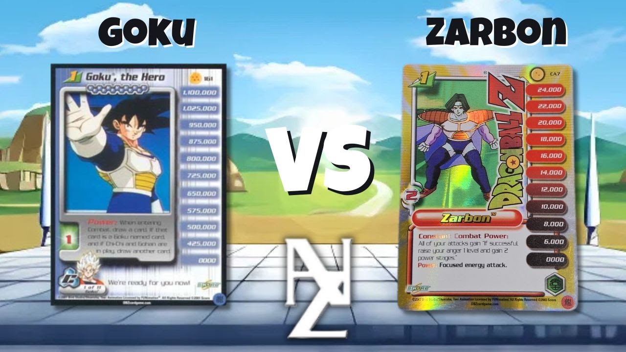 Dragon Ball Z Score Z NZ Standard Event Match 4 (Goku vs Zarbon)