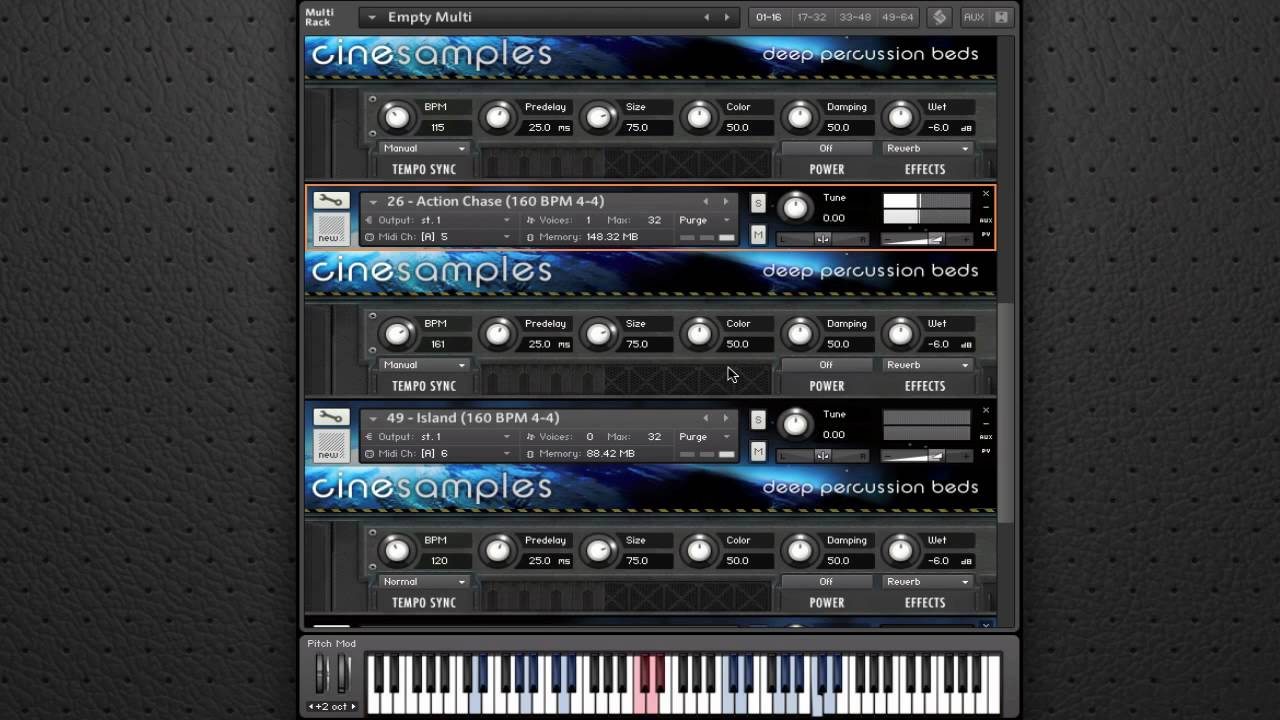 Cinesamples Deep Percussion Beds