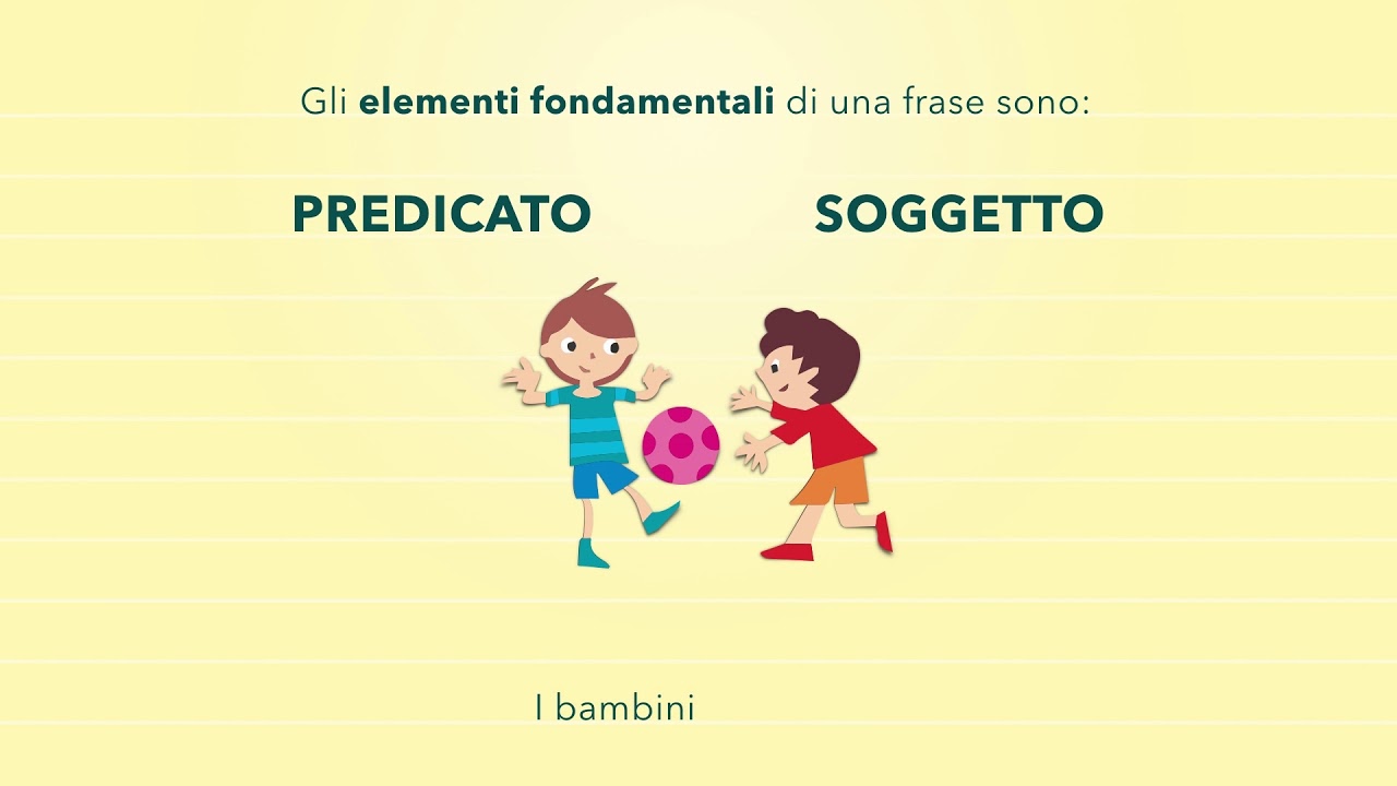La frase semplice