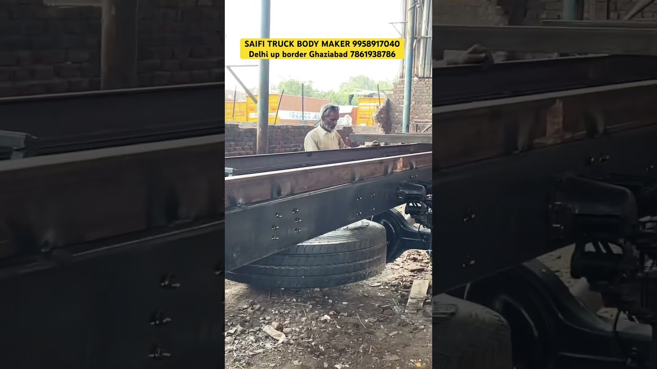 New 2023 truck chassis | #truckbody #logistics #truckdriver #construction #homerenovation
