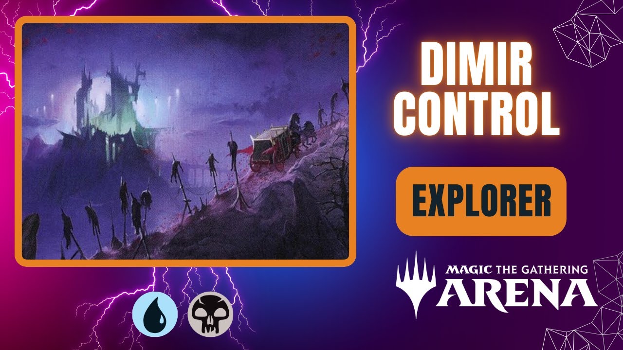 💧💀 Dimir Control | Explorer / Pioneer | MTG Arena Gameplay | DFT | BO1 | Aetherdrift