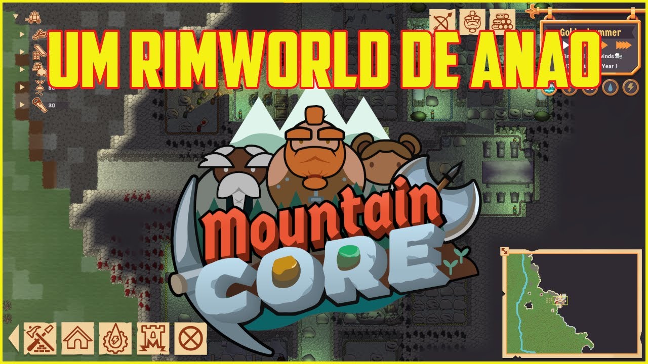Primeira Play: MOUNTAINCORE - Parece Riworld E Parece Dwarf