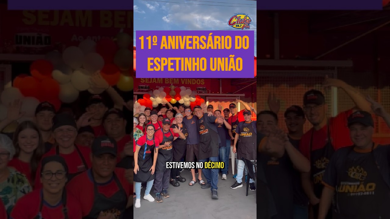 11º aniversário do Espetinho União