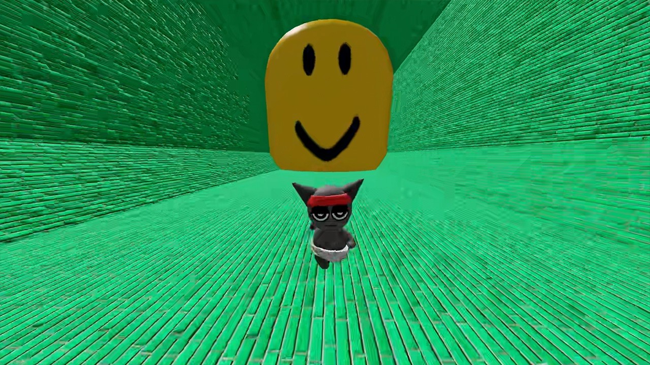 Sprunki Bebé Gray JUEGA al Escape de la Cabeza Noob en ROBLOX