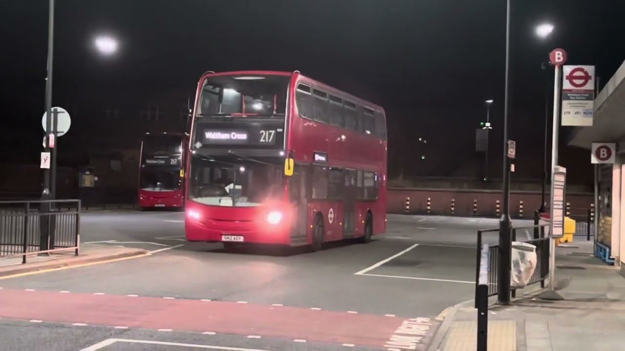 *LAST DAY + THROWBACK* Sullivan Buses ADL E400 at Waltham Cross Bus Station On Route 217 (SN12AOY)