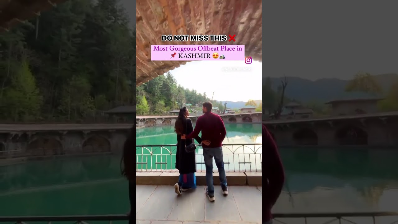 VERINAG - Origin of Jhelum River Kashmir #budgettraveller #kashmir #offbeat