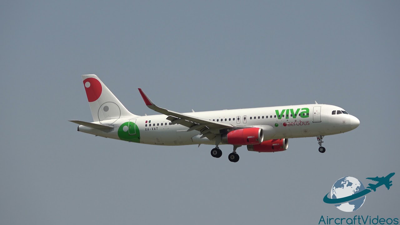 Viva Aerobus A320-232 [XA-VAT] -- UHD 4K