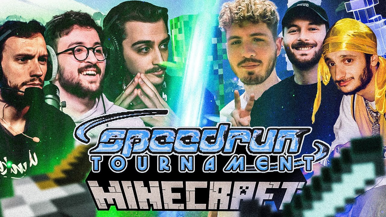 ⏱️ SPEEDRUN TOURNAMENT - MINECRAFT 💎 (ft.Terracid, Linca, Maxime, Etoiles & Laink)