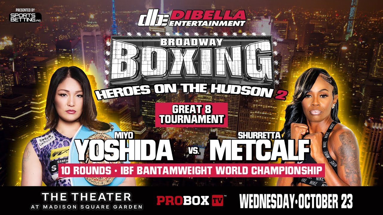 FULL REPLAY | World Boxing Title Fight | Yoshida vs Metcalf | ProBoxTV