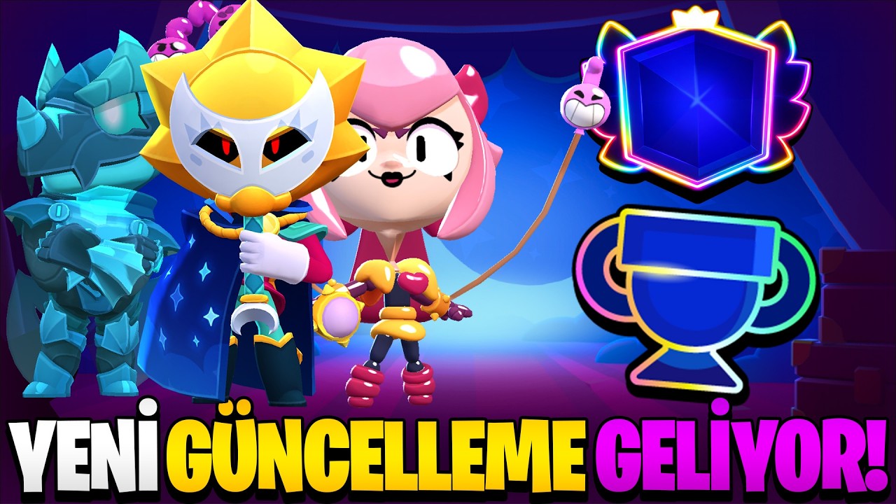 YENİ GÜNCELLEME GELİYOR! YENİ KUPA , PRESTİJ SİSTEMİ , GÜNCELLEME ÖDÜLÜ? - Brawl Stars Canlı Yayın