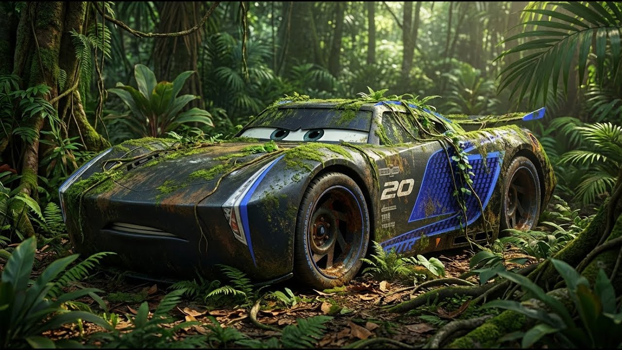 ASMR Car Restoration 🔧✨ | Jackson Storm Abandoned in the Jungle After Years
