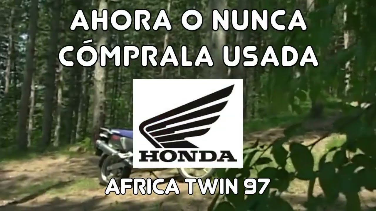 HONDA AFRICA TWIN 750 ! La moto para ir al Dakar y volver 🏜