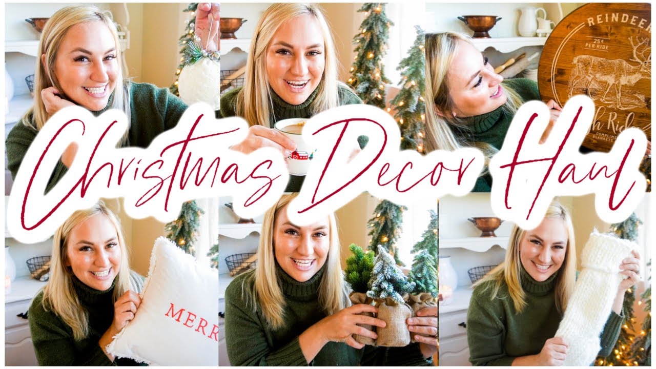 COZY CHRISTMAS DECOR 2020! | CHRISTMAS 2020 DECOR HAUL!