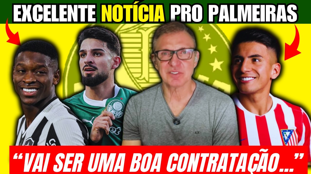 💣BOMBA: LUIZ HENRIQUE E ALMADA NO VERDÃO? VELLOSO SOLTOU A BOMBA. NOTICIAS DO PALMEIRAS