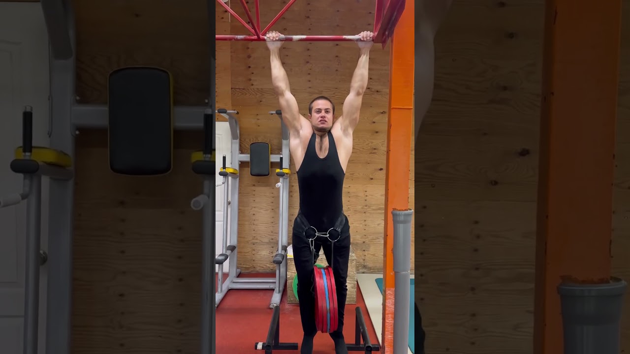 120KG WEIGHTED PULL UP