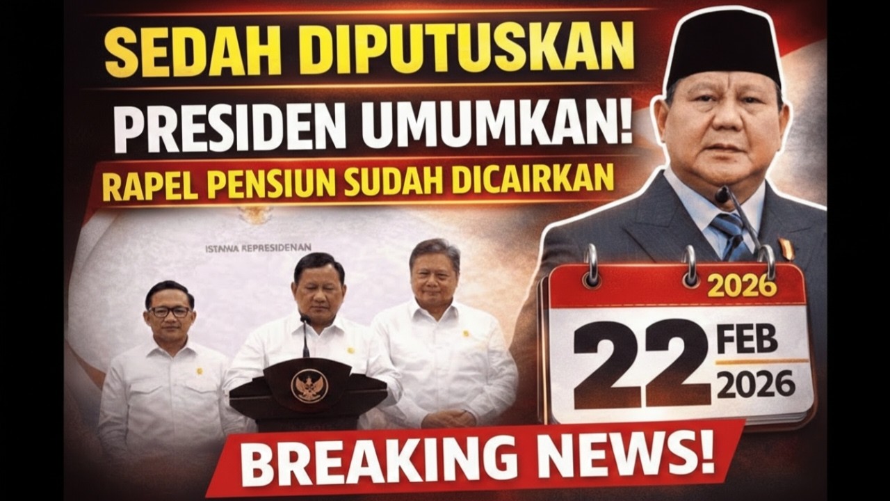 Rapel Pensiun Mulai Dicairkan — Ini yang Perlu Diketahui Penerima