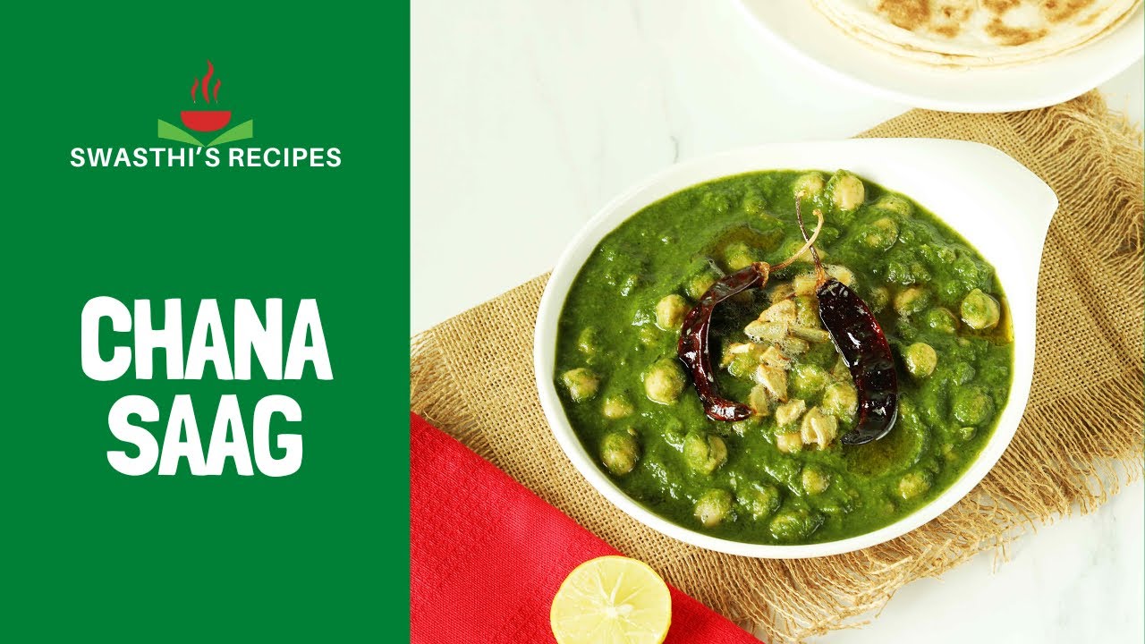 Chana Saag (Chole Palak)