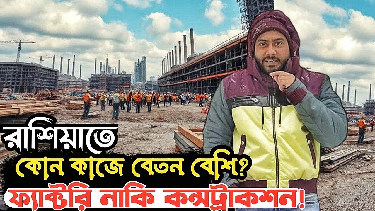 রাশিয়াতে কোন কাজে ইনকাম বেশি ? work in russia@KQ DAILY VIDEO