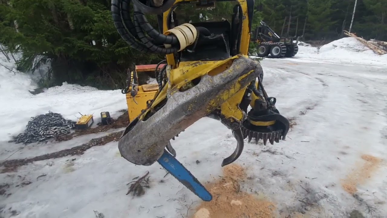 Reparation svärdmatning timberjack754 som styrs av en dapt517 i en timberjack 1270