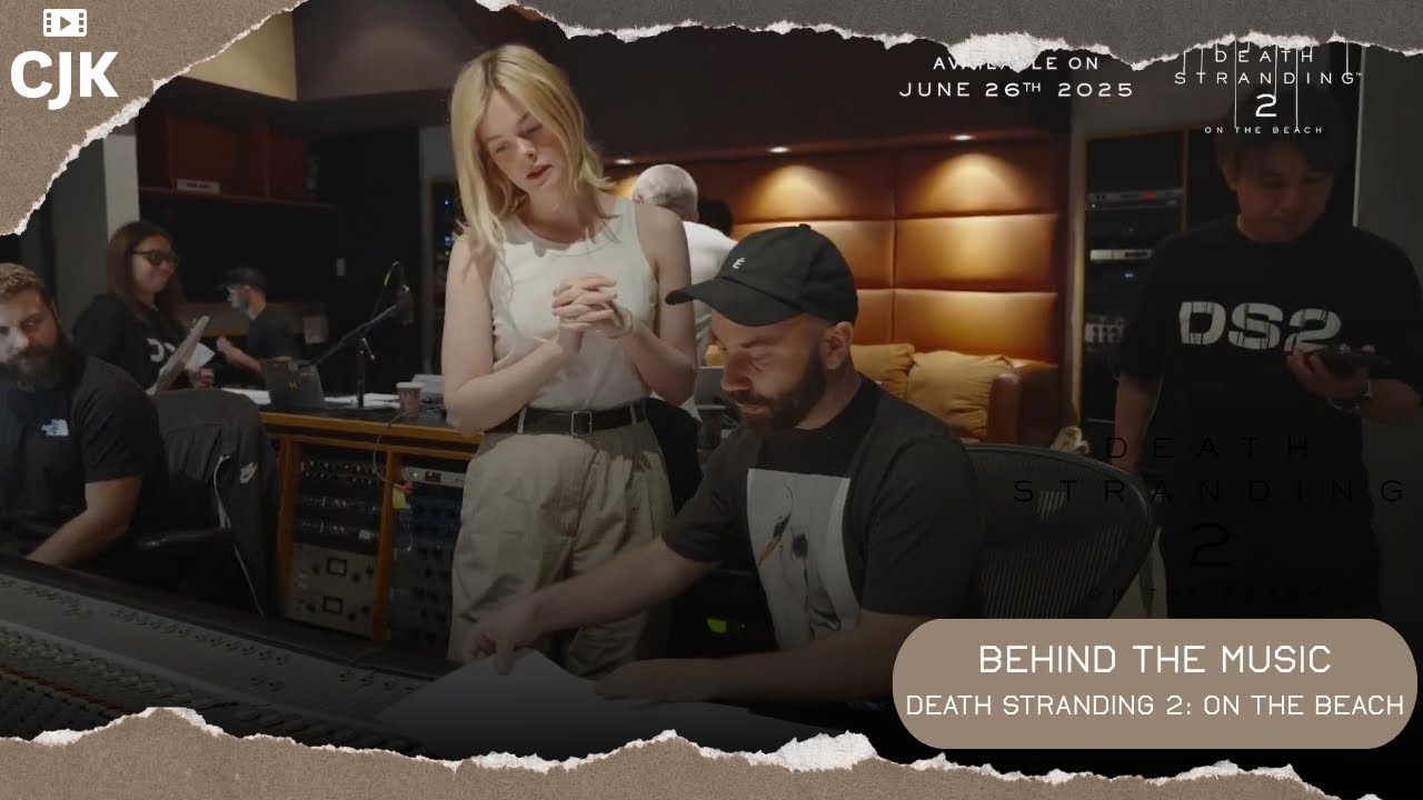 Death Stranding 2: за кулисами музыки с Вудкидом и Эль Фаннинг — официальный первый взгляд на BTS