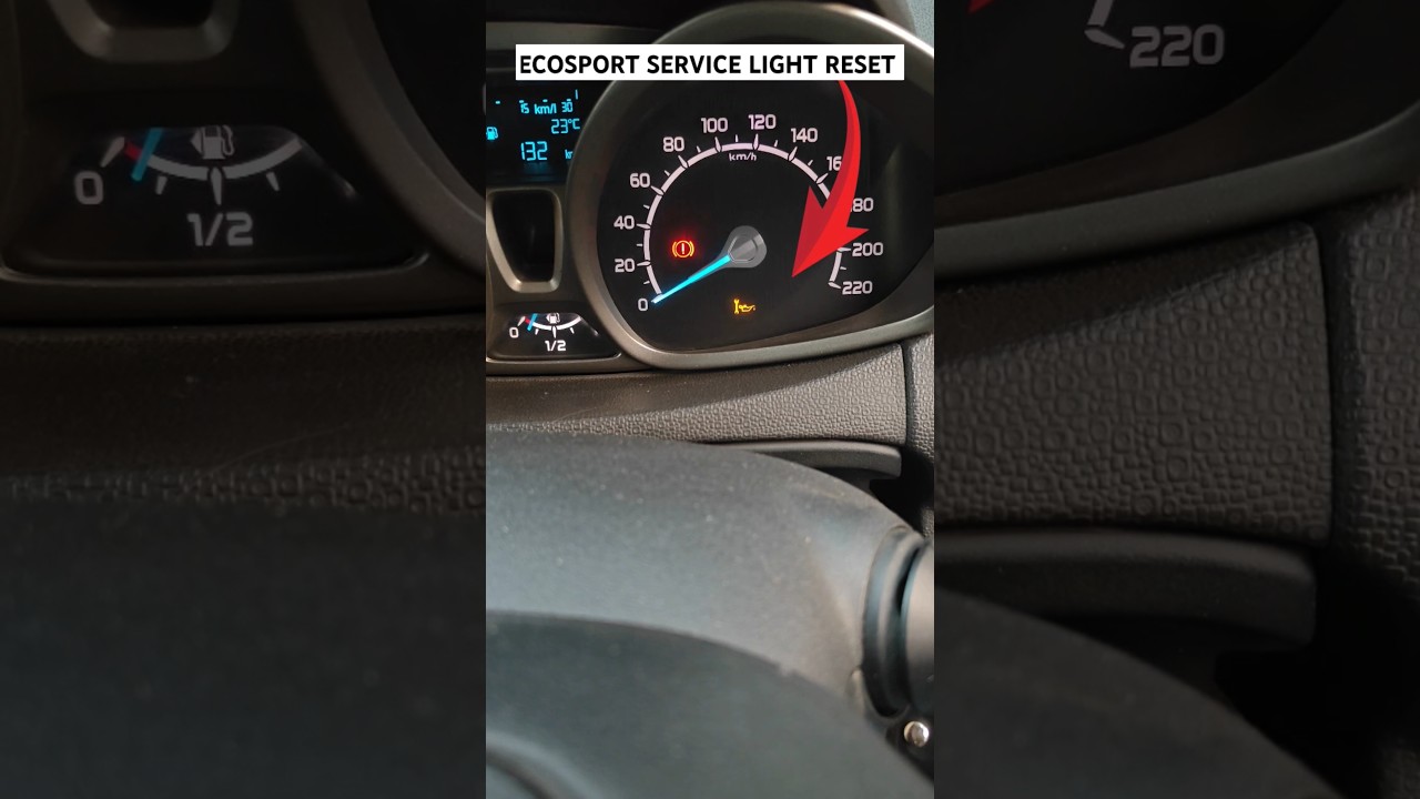 Ford EcoSport service light reset #youtubeshorts #ytshorts #shorts #automobile