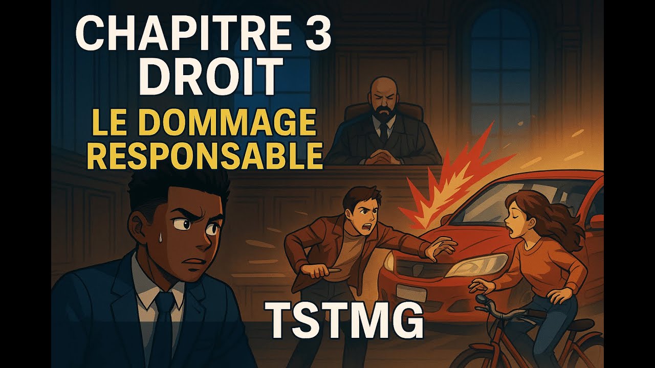 Chapitre 3 &ndash; Droit TSTMG ⚖️ : Le dommage r&eacute;parable