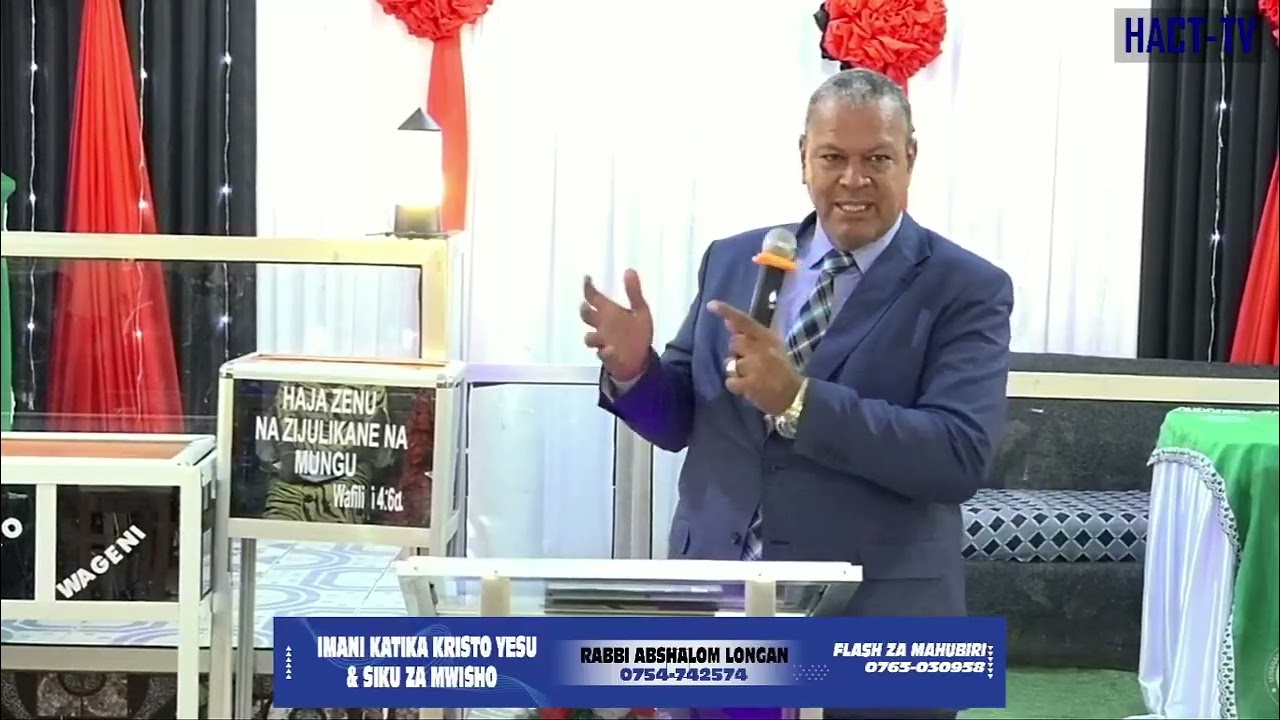 IMANI YENYE MATOKEO DAY 1 // RABBI ABSHALOM LONGAN // MBOZI MISSION