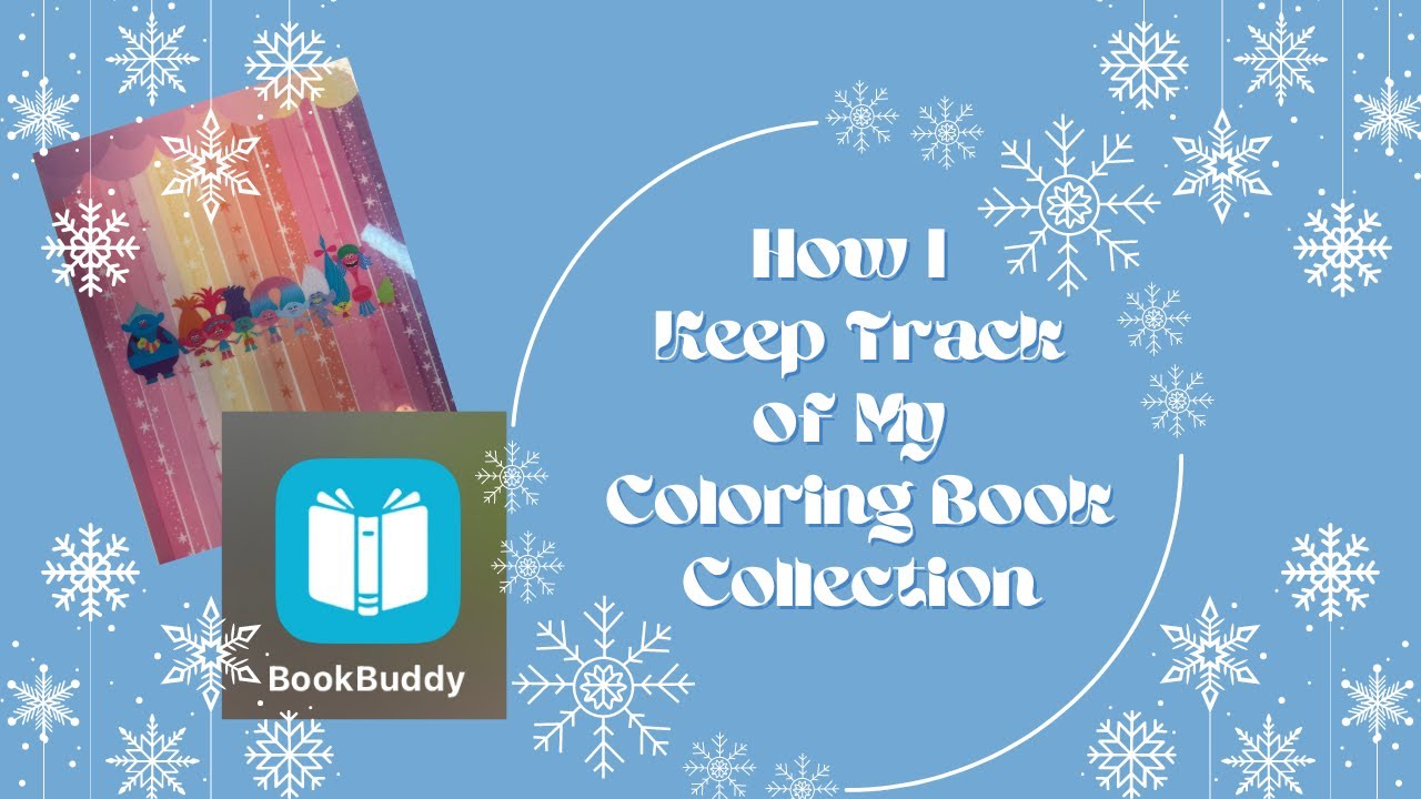 How I Keep Track of My Coloring Books
