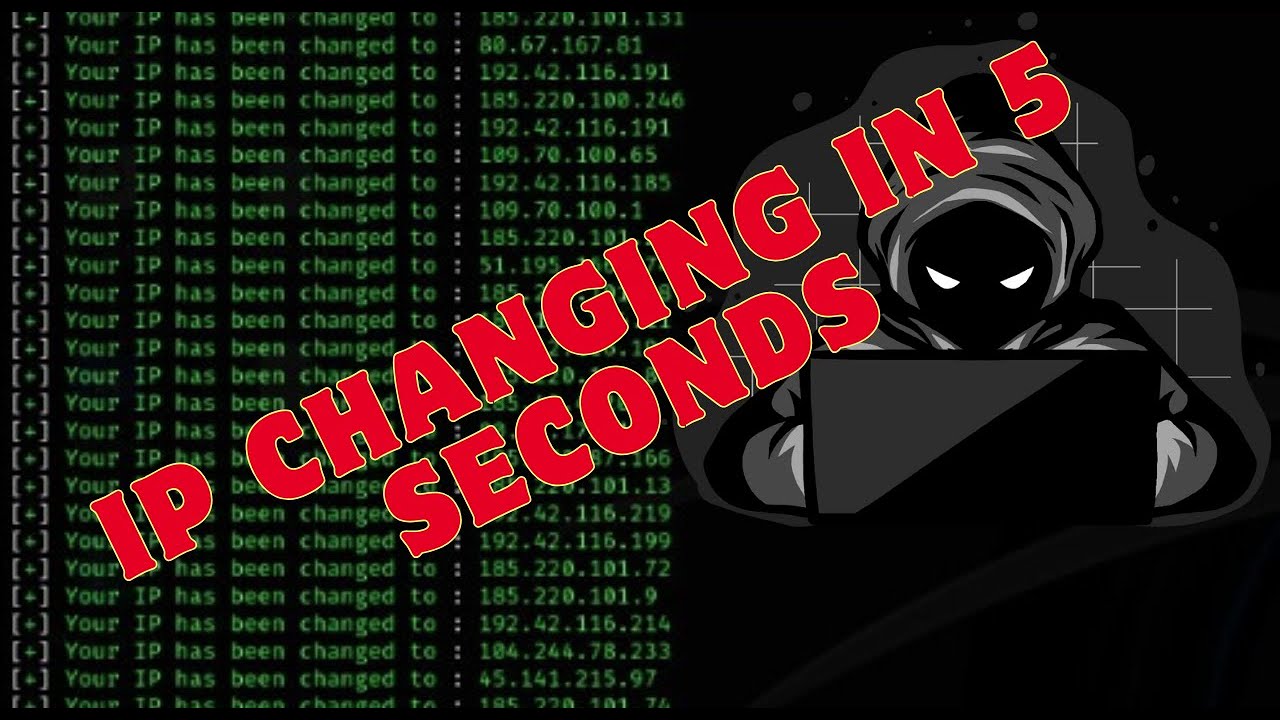 Automatically Change IP Address in every 5 Seconds - 100% ANONYMOUS | Kali Linux