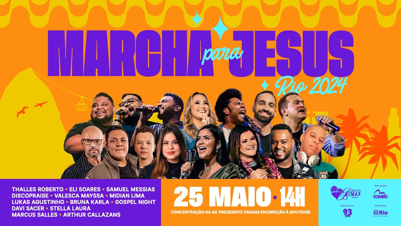 MARCHA PARA JESUS RIO 2024
