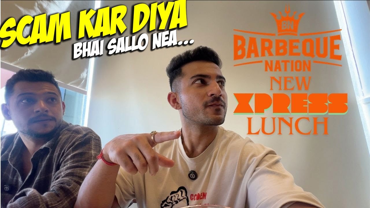 WORST EXPERIENCE EVER HAD IN BARBEQUE NATION INDIA!!! SCAM HO GYA @barbequenation  @akshanshuaswal
