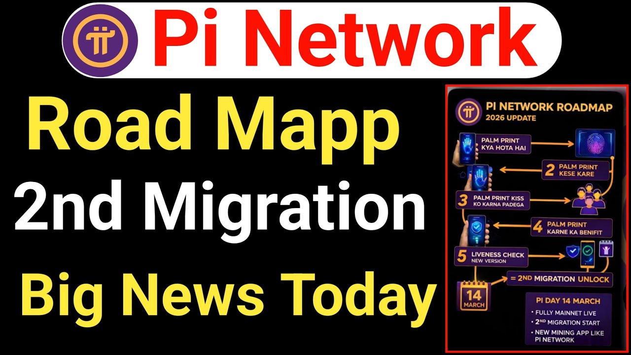 Pi Network Road Map |  Pi Network 2nd Migration | Pi Coin Price Prediction #pinetwork 