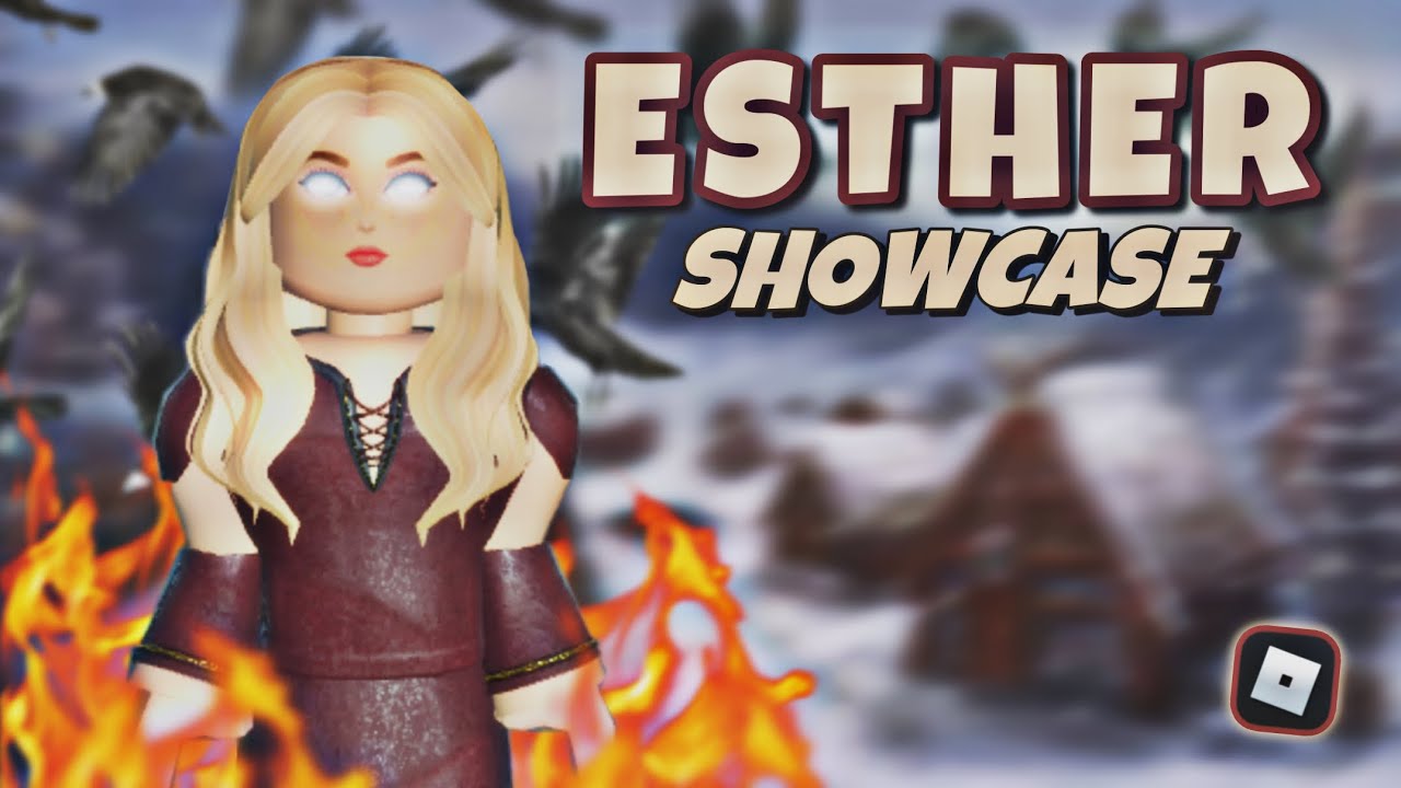 ESTHER SHOWCASE | The Vampire Origins | ROBLOX 📿🗡