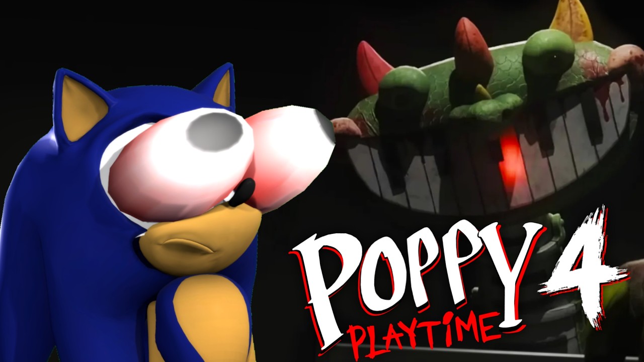 Sonic Plays Poppy Playtime Глава 4