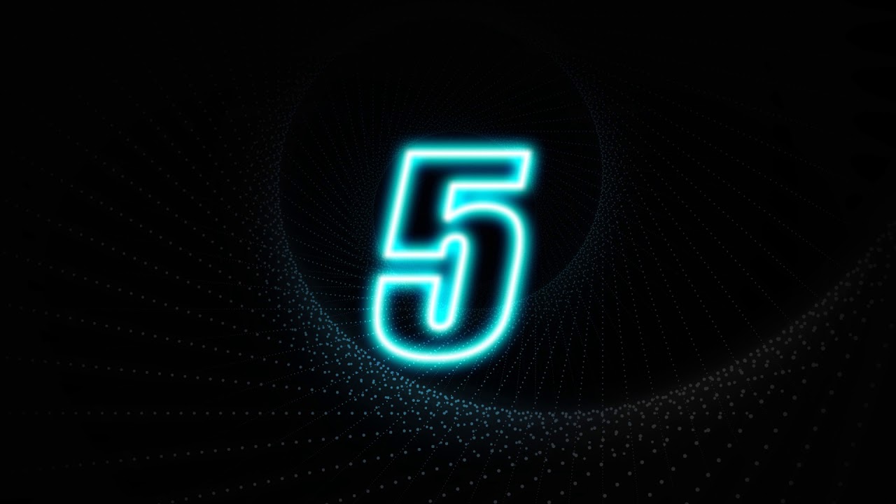 Countdown Glow Number V2