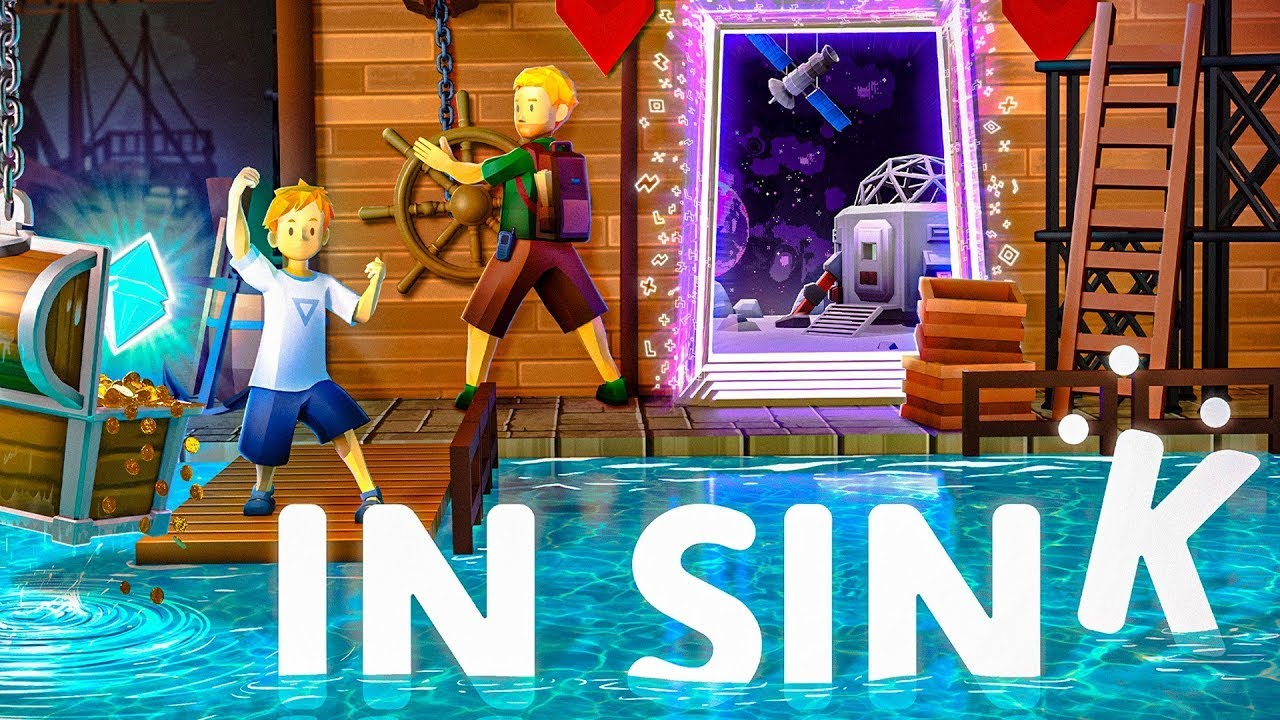 In Sink: A Co-op Escape Adventure №1 Головоломка прохождение лвл 1-3