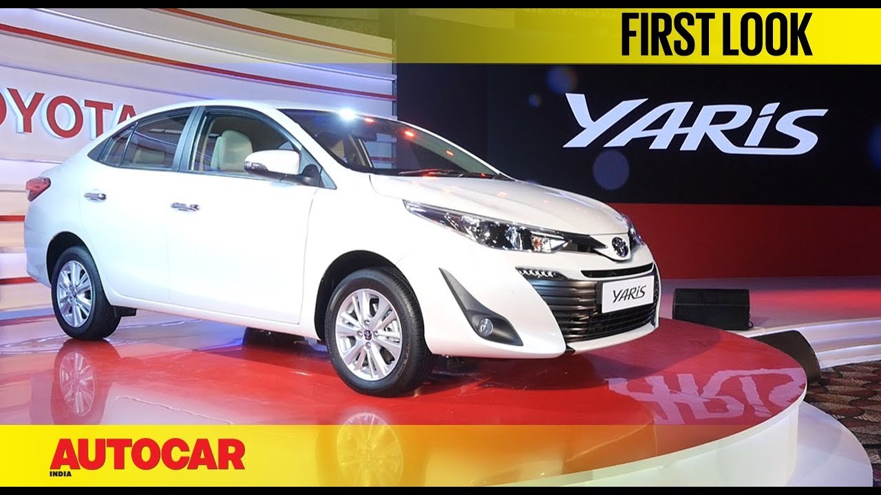 Toyota Yaris | Auto Expo 2018 | First Look | Autocar India