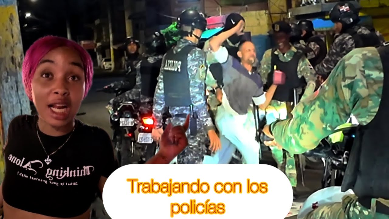 Tremendo lio La ruby anda con Los policía