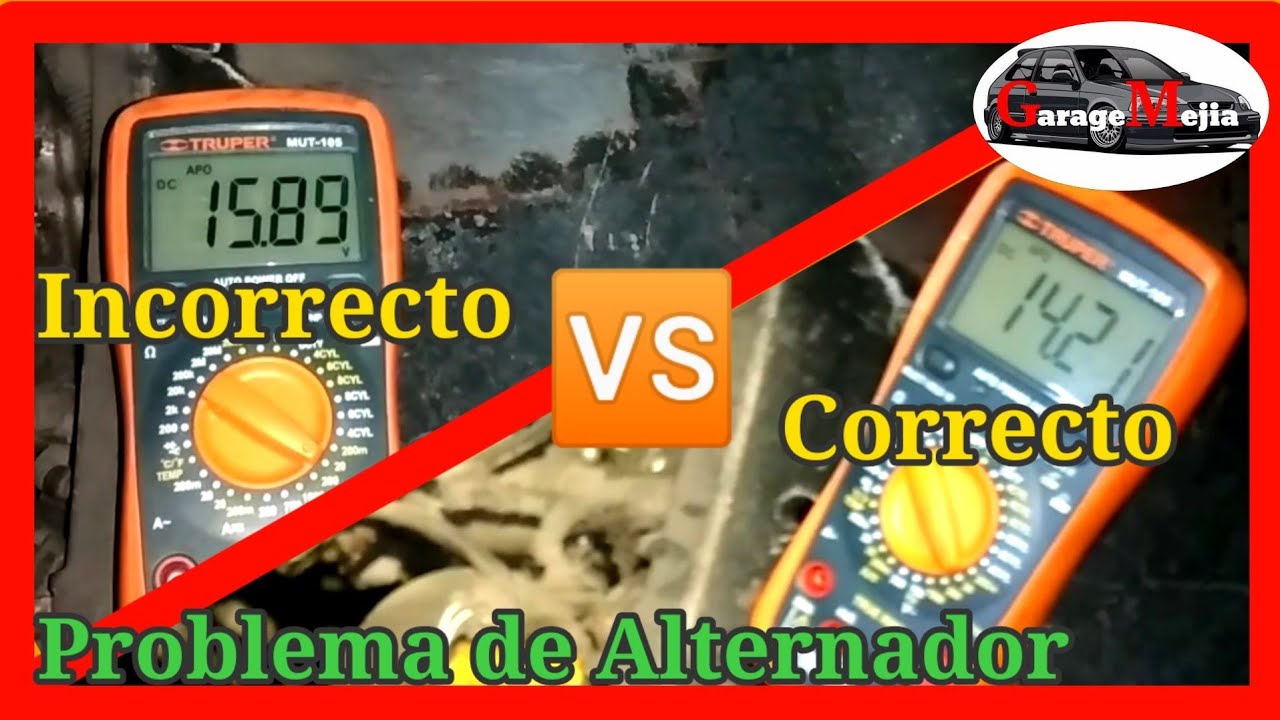 Problemas con sistema de carga no regula voltaje el alternador montacargas Yale 50VX GLP 