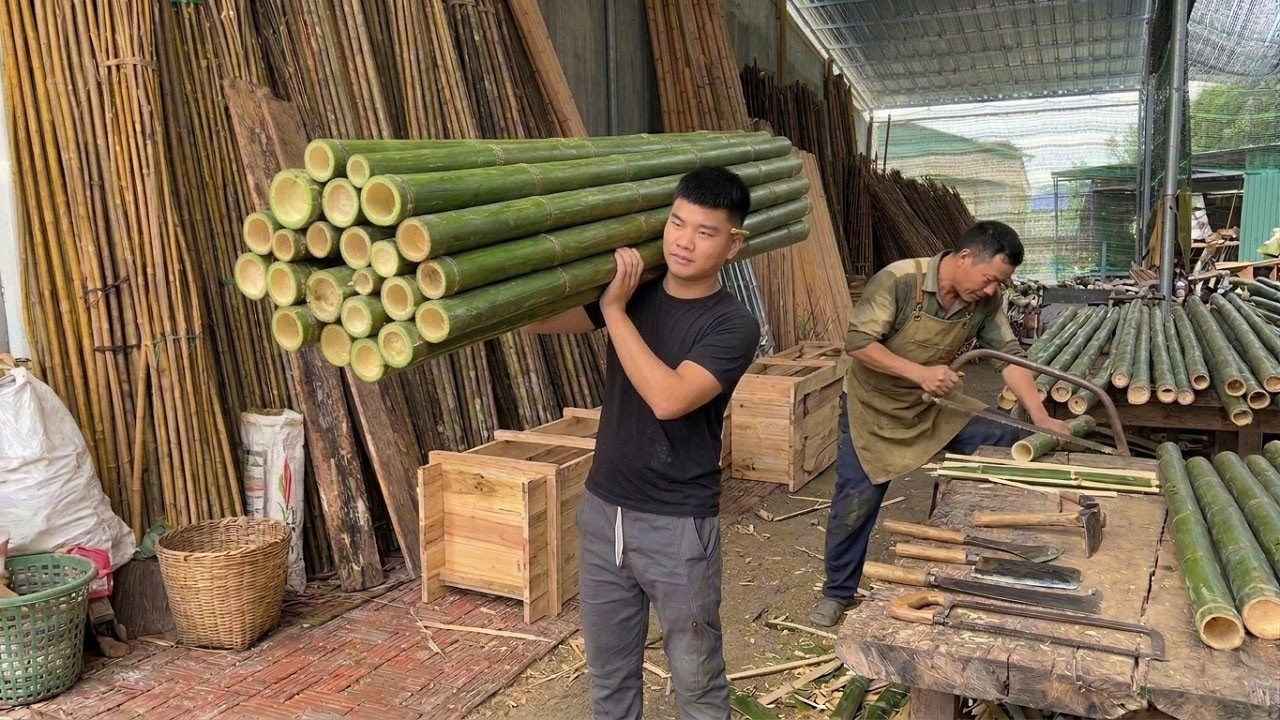 Amazing Bamboo Craft – Strong and Flexible Bamboo Turned into Unique Designs