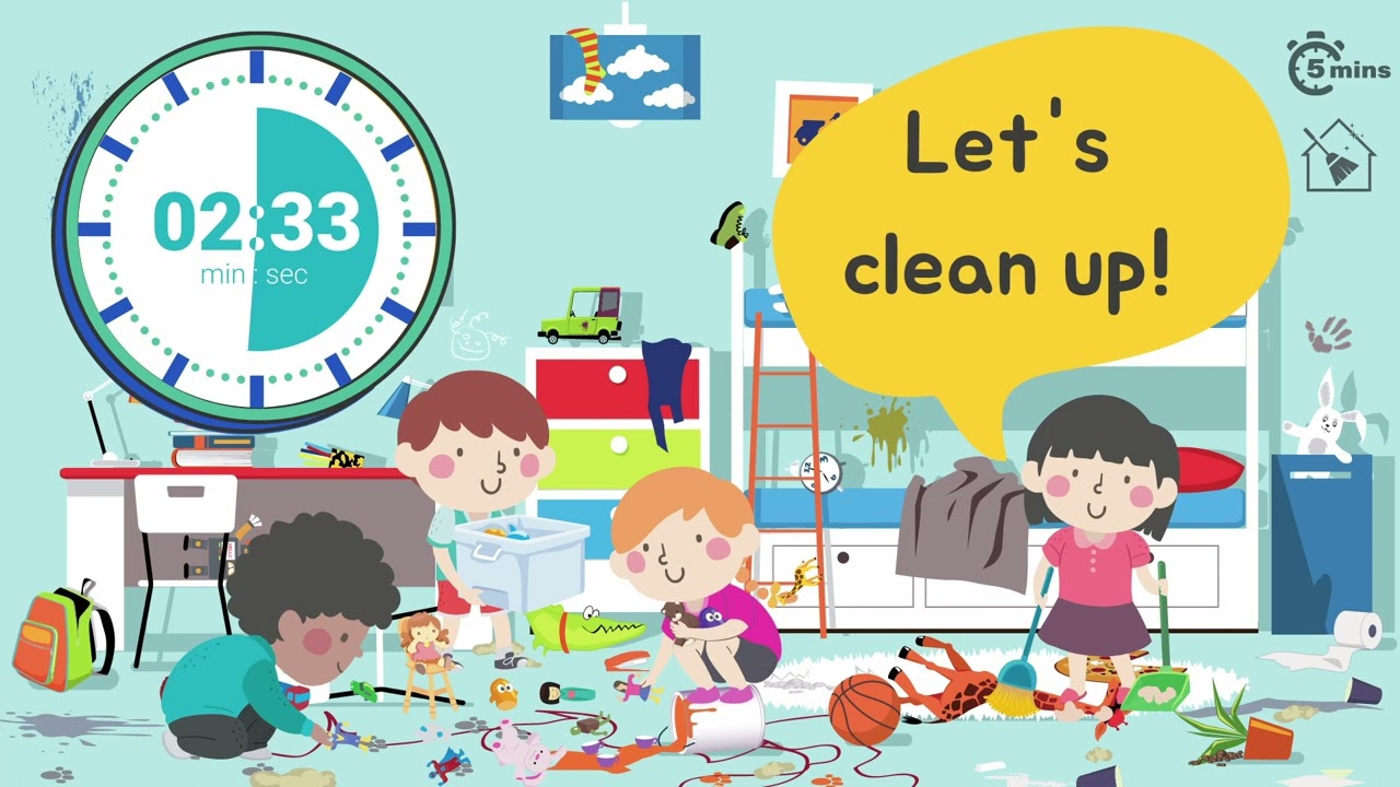 Clean up Song 5 Minutes Timer