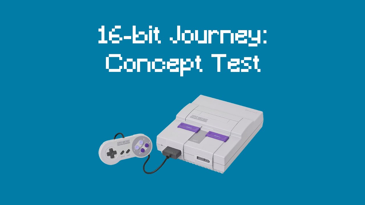 16-bit Journey: Concept Test [no AI]